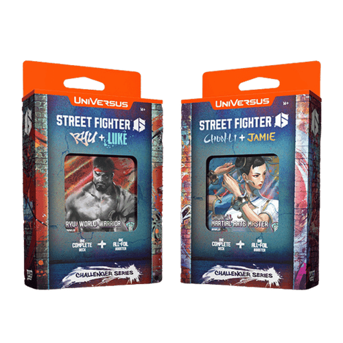 UniVersus TCG: Street Fighter 6 - Challenger Series Deck (Set of 2)