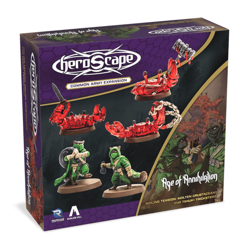 Heroscape: Molten Crustaceans & Tanuki Tricksters - Army Expansion