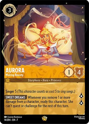 Aurora - Waking Beauty (14/204) - Archazias Island Cold Foil