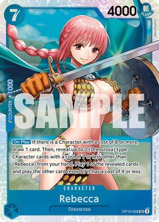 Rebecca (OP10-058) Royal Blood Foil