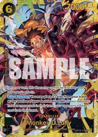 Monkey.D.Luffy (118) (OP10-118) Royal Blood Foil
