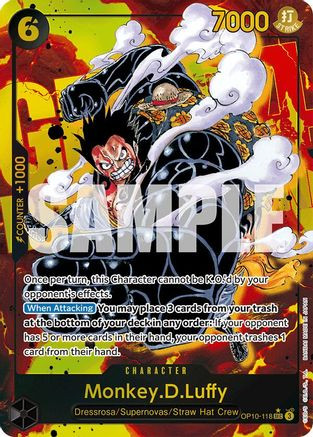 Monkey.D.Luffy (118) (Parallel) (OP10-118) Royal Blood Foil