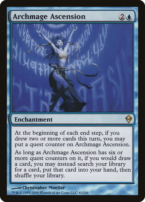 Archmage Ascension (ZEN-042) - Zendikar Foil (MP)