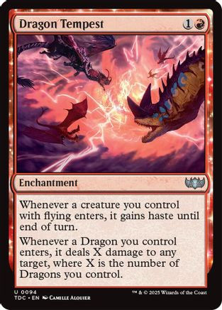 Dragon Tempest (TDC-094) - Commander: Tarkir: Dragonstorm