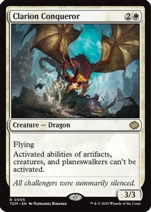 Clarion Conqueror (TDM-005) - Tarkir: Dragonstorm
