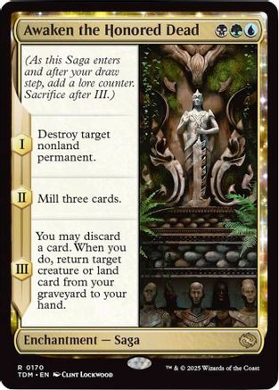Awaken the Honored Dead (TDM-170) - Tarkir: Dragonstorm