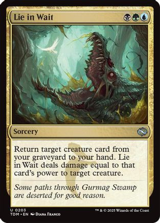 Lie in Wait (TDM-203) - Tarkir: Dragonstorm