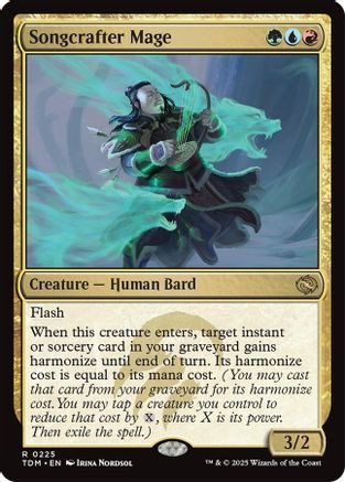 Songcrafter Mage (TDM-225) - Tarkir: Dragonstorm Foil