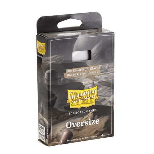 Dragon Shield: Clear Non-Glare Board Game Sleeves - Oversize (100ct)