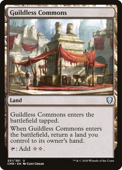 Guildless Commons (CMR-351) - Commander Legends (LP)