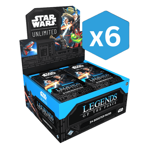 Star Wars: Unlimited - Legends of the Force - Booster Box (Sealed Case)
