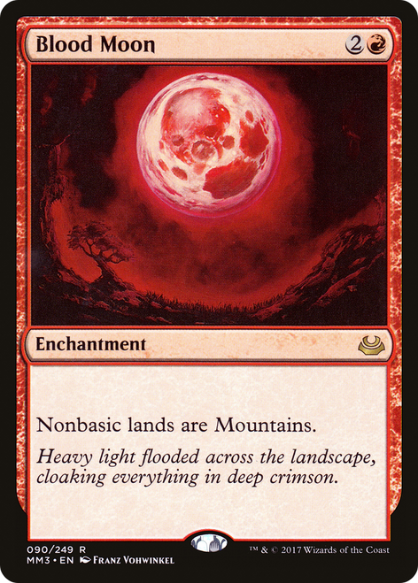 Blood Moon (MM3-090) - Modern Masters 2017 Foil