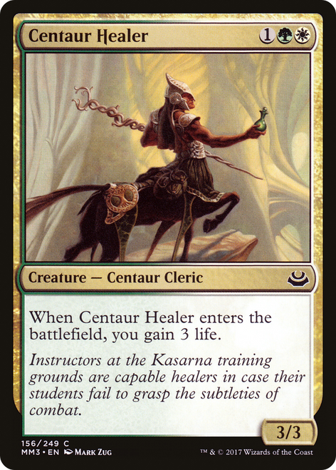 Centaur Healer (MM3-156) - Modern Masters 2017 Foil