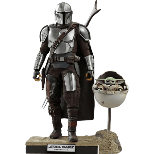Star Wars: The Mandalorian: The Mandalorian and The Child - 1/6th Scale Collectible Figure (Deluxe Version)