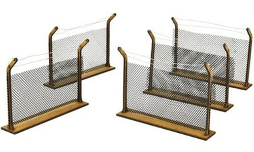 The Walking Dead: All Out War - Chain-Link Fences Scenery Kit