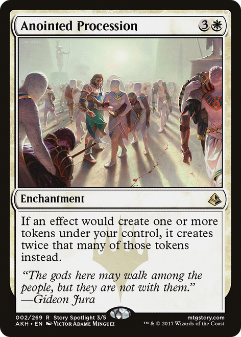 Anointed Procession (AKH-002) - Amonkhet