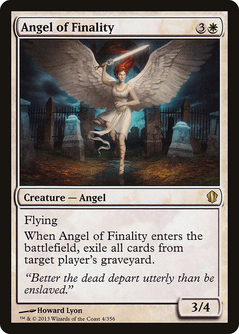 Angel of Finality (C13-004) - Commander 2013