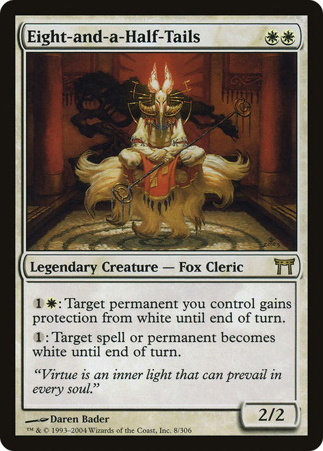 Eight-and-a-Half-Tails (CHK-008) - Champions of Kamigawa