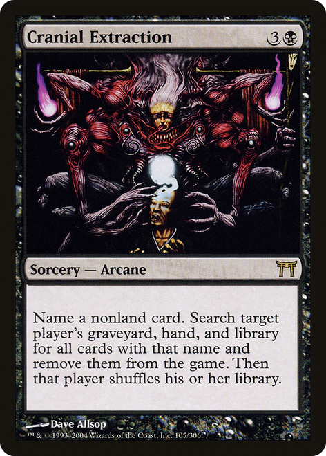 Cranial Extraction (CHK-105) - Champions of Kamigawa Foil