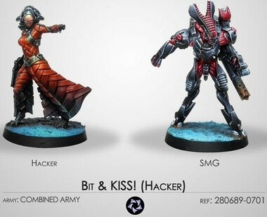 Infinity: Combined Army: Bit & KISS! (Hacker)