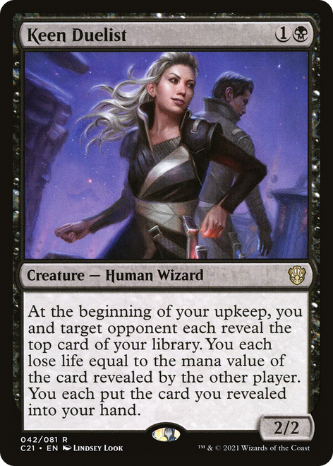 Keen Duelist (C21-042) - Commander 2021