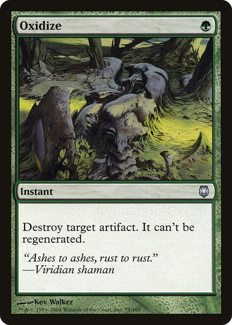 Oxidize (DST-079) - Darksteel Foil