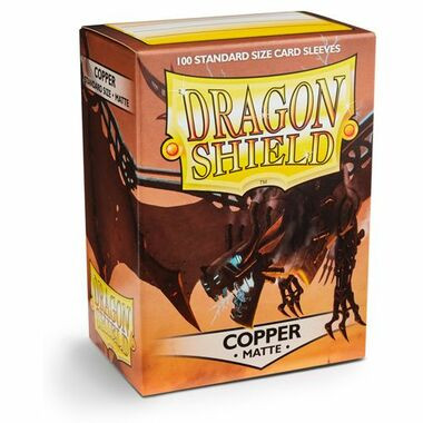 Dragon Shield Matte Copper Standard Size Card Sleeves (100ct)