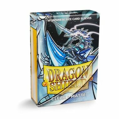 Dragon Shield Matte Clear Japanese Sized Card Sleeves (60ct)