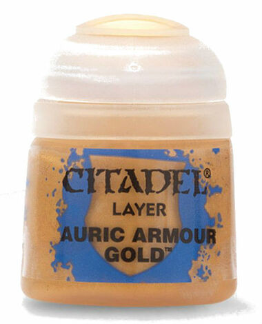 Citadel Layer Paint: Auric Armour Gold (12ml)