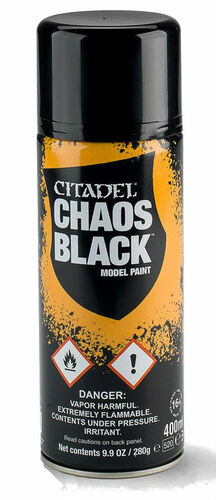 Citadel Paint: Chaos Black Spray