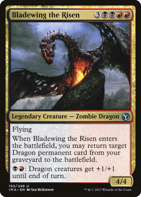 Bladewing the Risen (IMA-193) - Iconic Masters