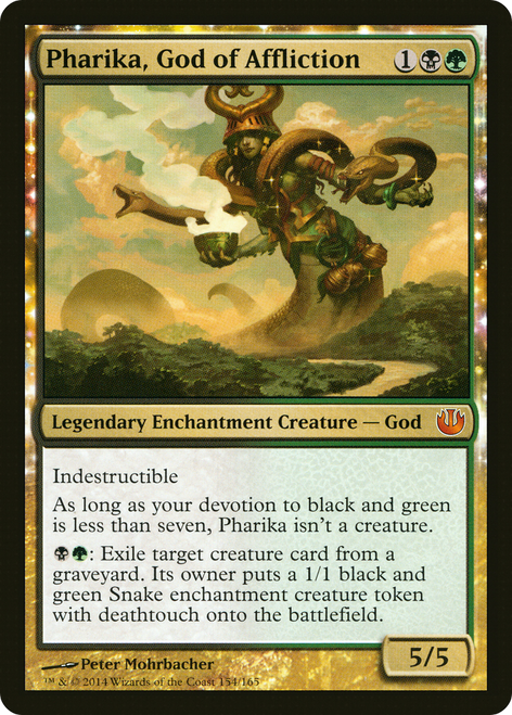Pharika, God of Affliction (JOU-154) - Journey into Nyx: (enchantment) Foil
