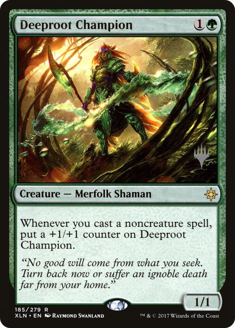 Deeproot Champion (PPM20-185P) - Ixalan Promos Foil