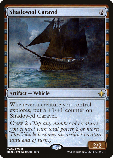 Shadowed Caravel (XLN-246) - Ixalan