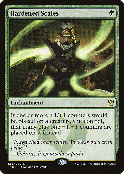 Hardened Scales (KTK-133) - Khans of Tarkir