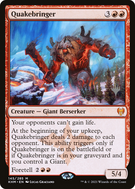 Quakebringer (PPKHM-145P) - Kaldheim Promos