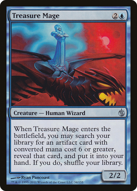 Treasure Mage (MBS-034) - Mirrodin Besieged