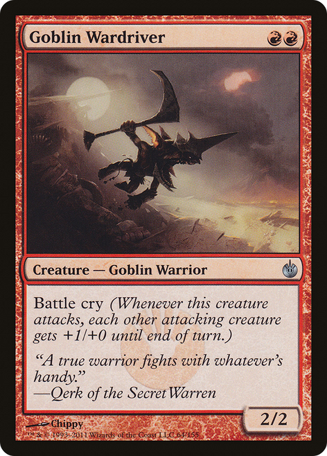 Goblin Wardriver (MBS-064) - Mirrodin Besieged
