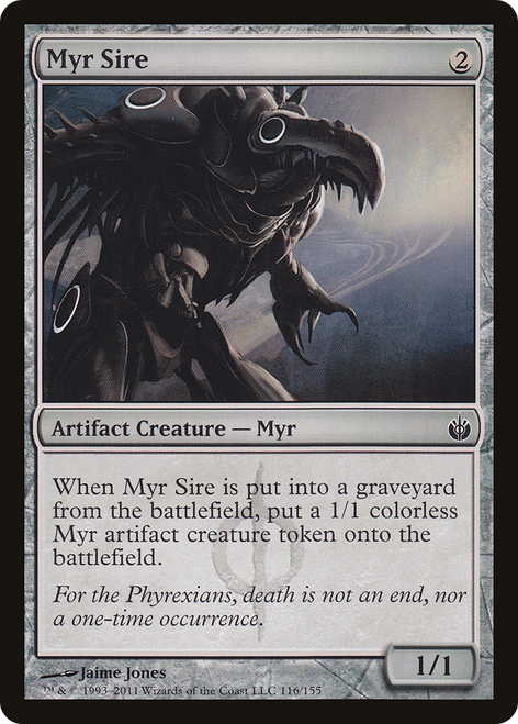 Myr Sire (MBS-116) - Mirrodin Besieged