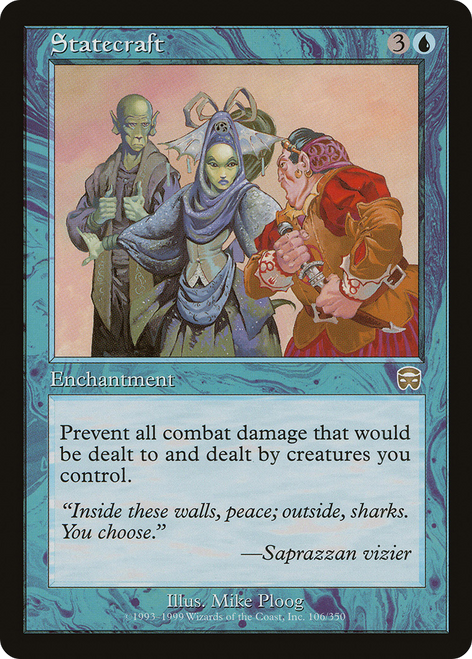 Statecraft (MMQ-106) - Mercadian Masques Foil