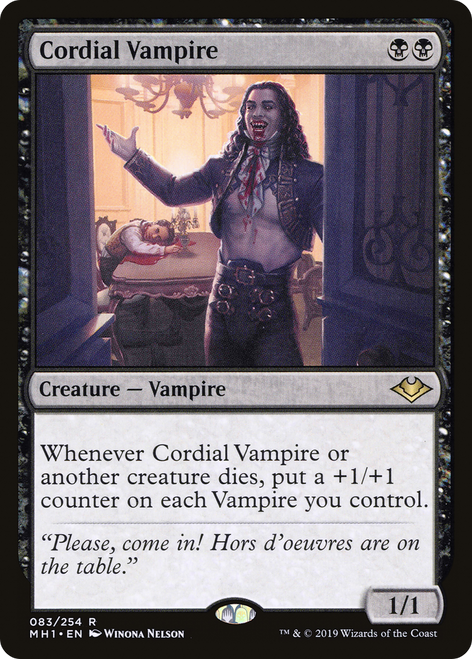 Cordial Vampire (MH1-083) - Modern Horizons