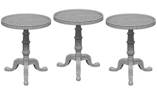 Deep Cuts Unpainted Miniatures: Small Round Tables