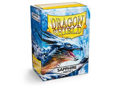 Dragon Shield: Matte Sapphire Standard Size Card Sleeves (100ct)