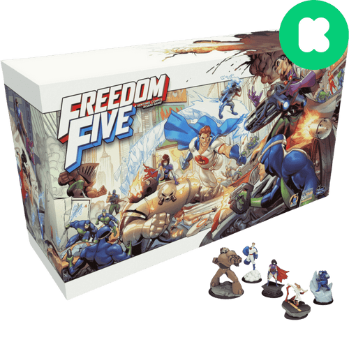 Freedom Five: A Sentinel Comics Board Game - Sentinel Pledge (Kickstarter Exclusive Edition, Painted)