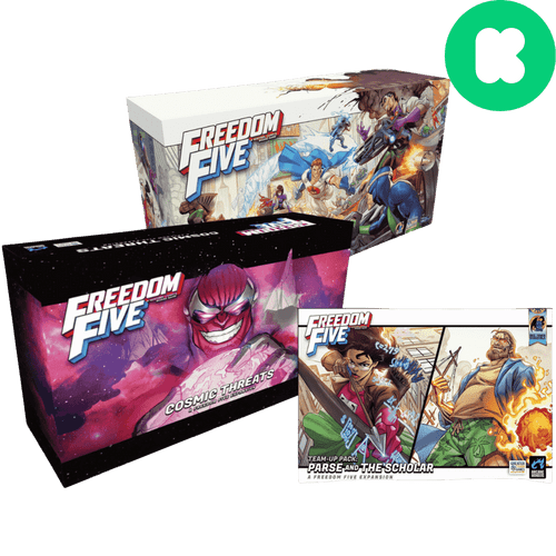 Freedom Five: A Sentinel Comics Board Game - All-In Gameplay Pledge (Kickstarter Exclusive Edition, Painted)