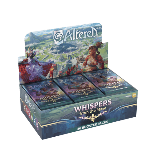 Altered TCG: Whispers from the Maze - Booster Display
