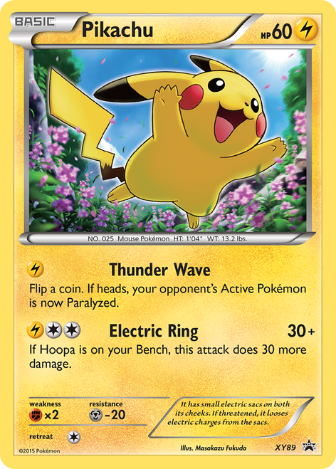 Pikachu XY89/211 - XY Black Star Promos Holofoil (HP)