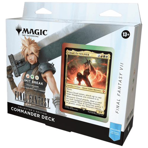 Magic: The Gathering - Final Fantasy - FFVII Limit Break - Commander Deck Collector's Edition