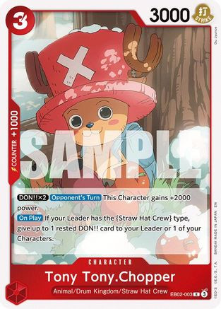 Tony Tony.Chopper (EB02-003) Extra Booster: Anime 25th Collection Foil