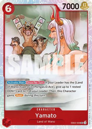 Yamato (EB02-006) Extra Booster: Anime 25th Collection Foil